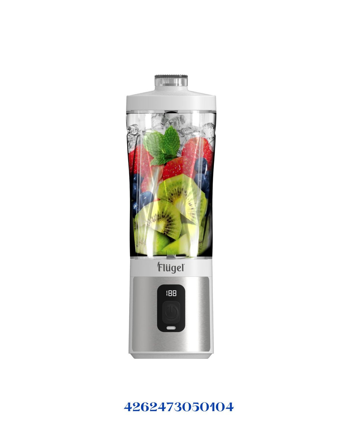 ARSHIA FLUGEL PORTABLE BLENDER WHITE 600ML