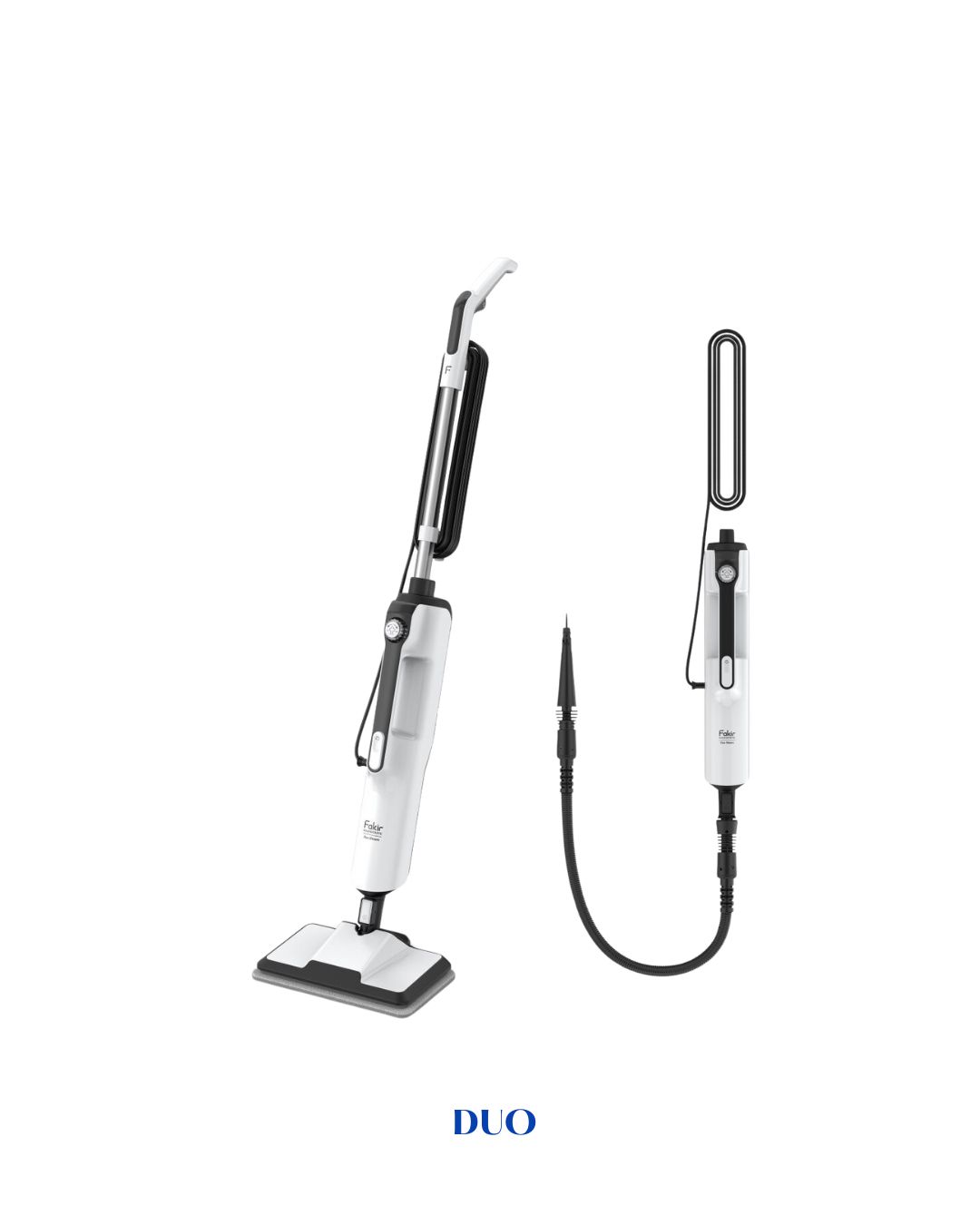 FAKIR DUO STEAM 2 IN 1 STEAM MOP 1400W