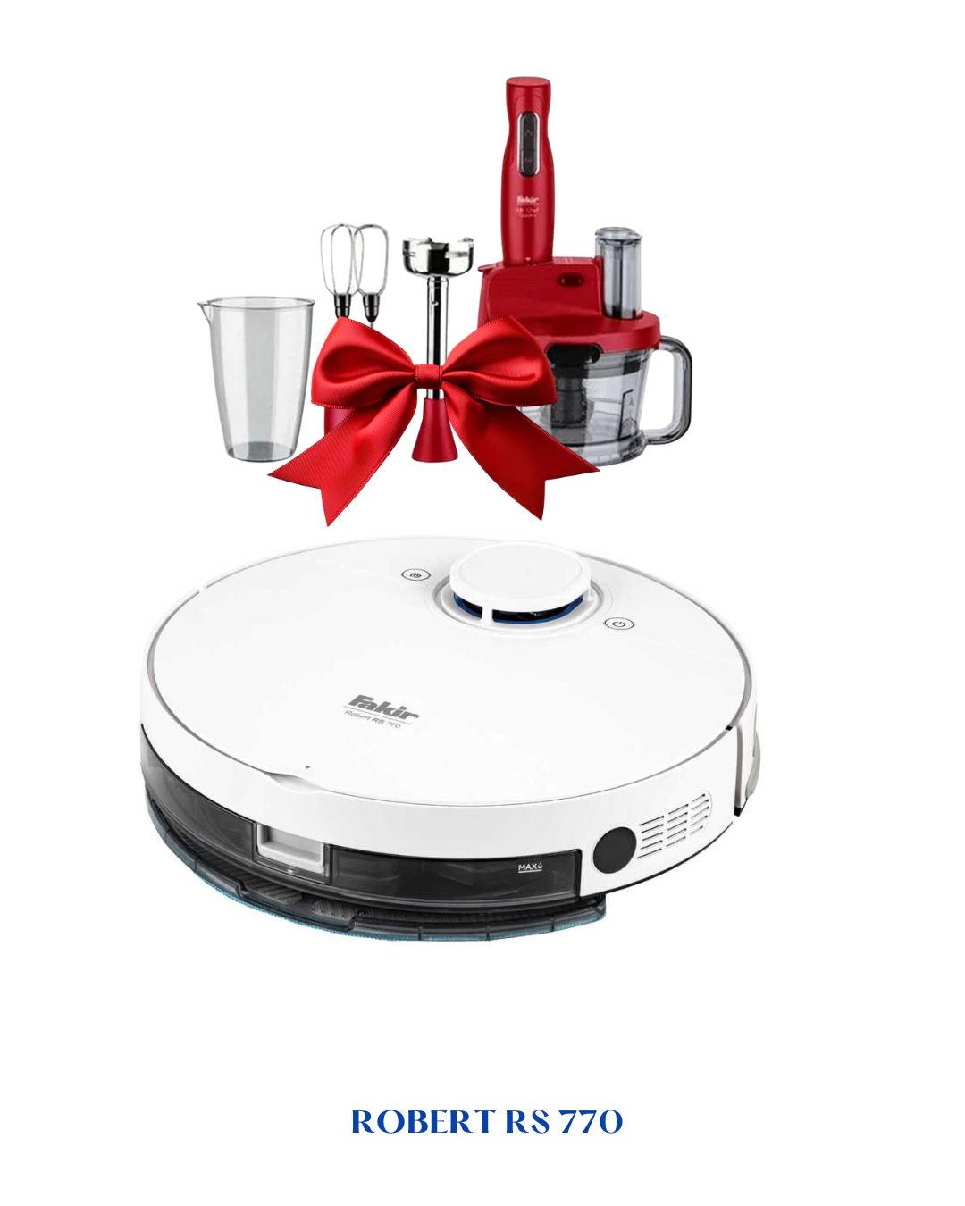FAKIR ROBERT RS 770 SMART ROBOT VACUUM CLEANER -4000PA