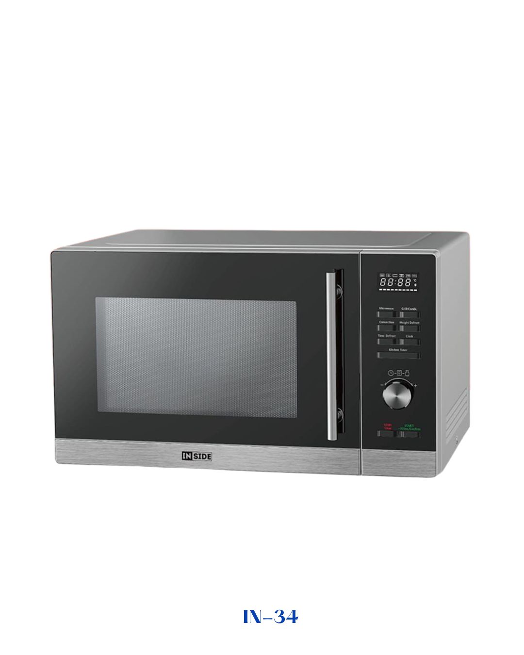 INSIDE MICROWAVE 34L