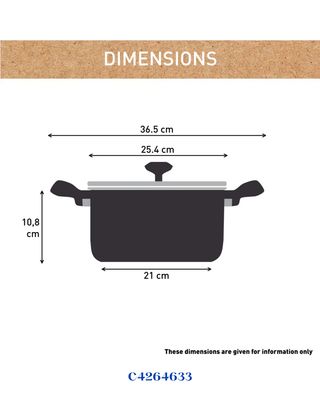 TEFAL RENEWAL NON -STICK CERAMIC STEWPOT 24 CM