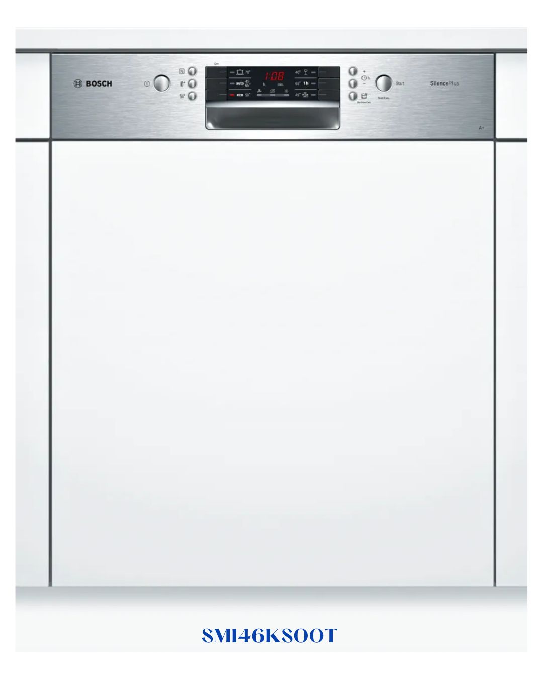 BOSCH SEMI-INTEGRATED DISHWASHER – 2400W – 13 PLACE SETTINGS