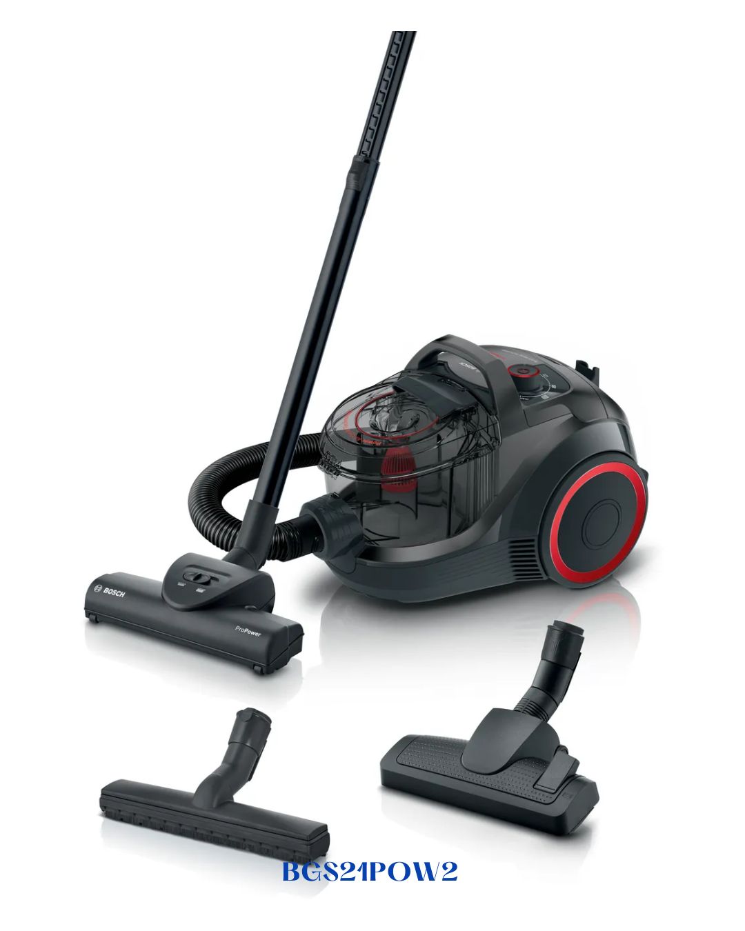 BOSCH BAGLESS VACUUM CLEANER PROPOWER BLACK – 750W – 2L