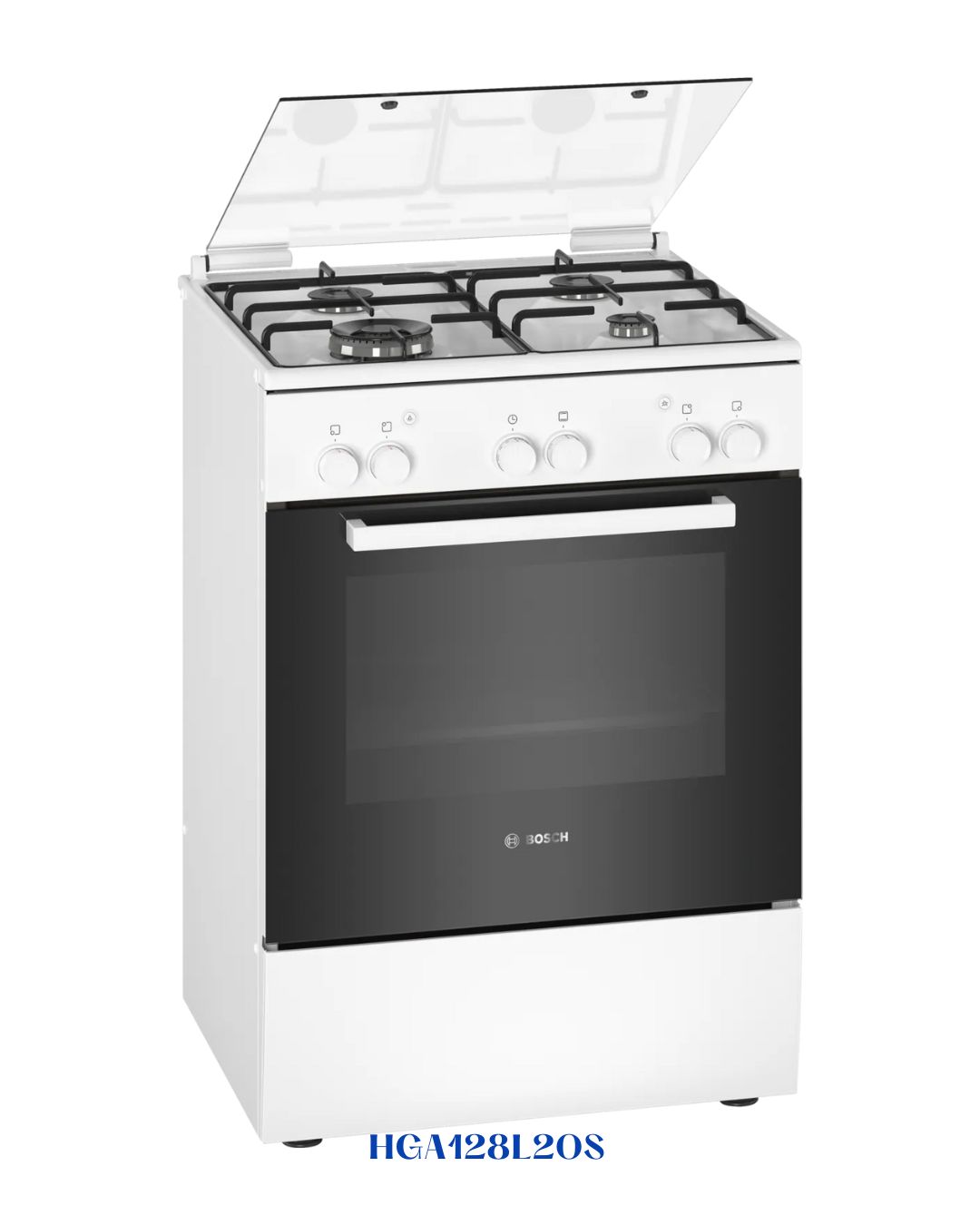 BOSCH FREESTANDING GAS COOKER STAINLESS STEEL – 128L