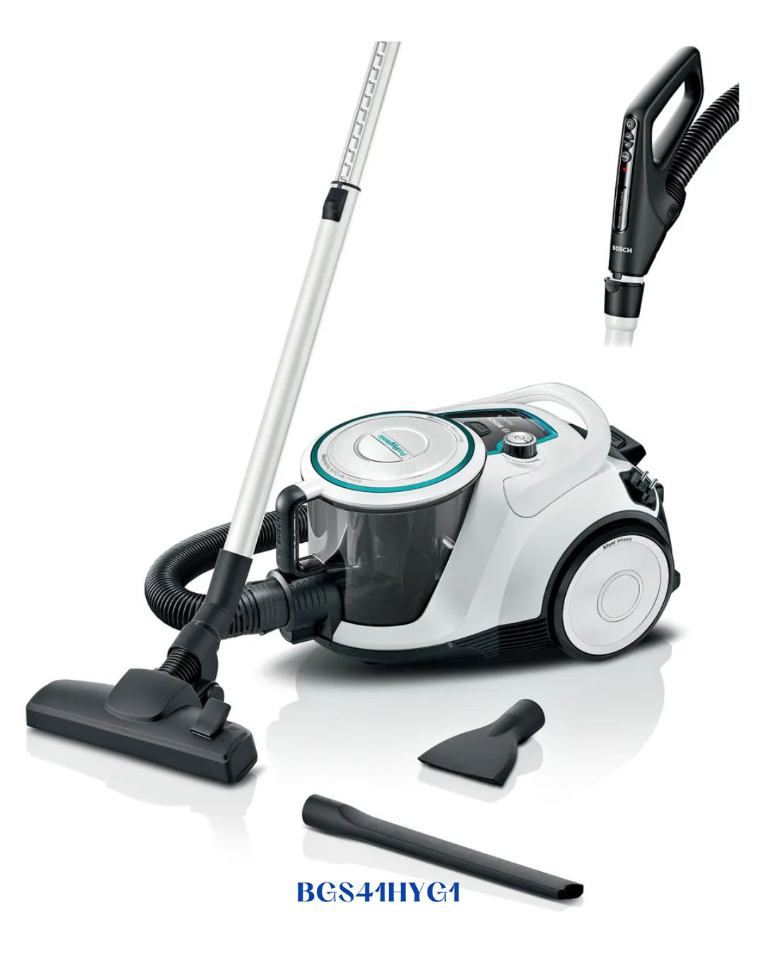 BOSCH BAGLESS VACUUM CLEANER PROHYGIENIC WHITE – 750W – 2.4L