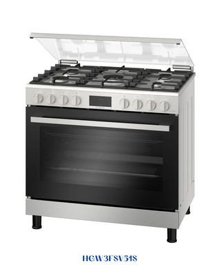 BOSCH FREESTANDING GAS COOKER STAINLESS STEEL – 15,700W – 125L