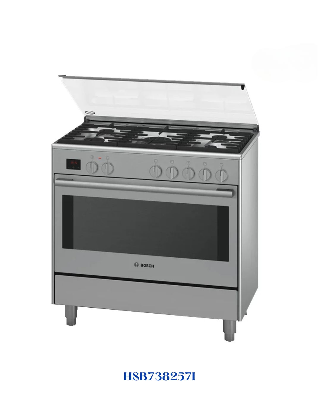 BOSCH FREESTANDING ELECTRIC COOKER STAINLESS STEEL – 1500W – 112L