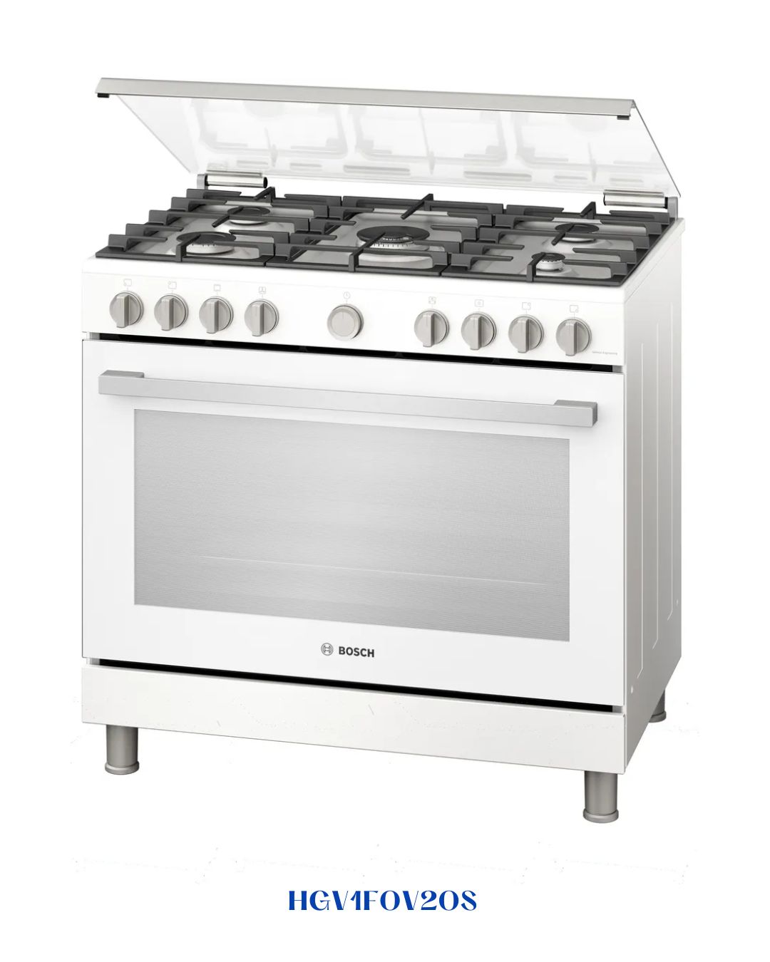 BOSCH FREESTANDING GAS COOKER WHITE – 125L