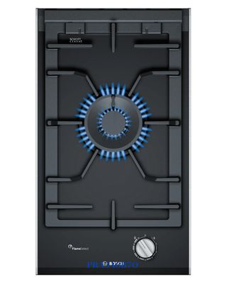BOSCH BUILT-IN GAS HOB BLACK CERAMIC GLASS – 6100W – 30CM