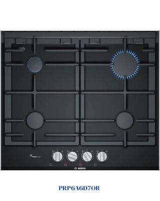 BOSCH BUILT-IN GAS HOB BLACK CERAMIC GLASS – 60CM
