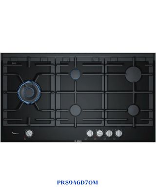 BOSCH BUILT-IN GAS HOB BLACK CERAMIC GLASS – 13,700W – 90CM