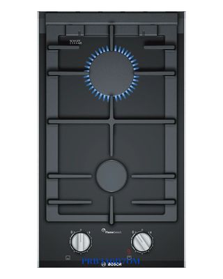 BOSCH BUILT-IN GAS HOB BLACK CERAMIC GLASS – 4700W – 30CM