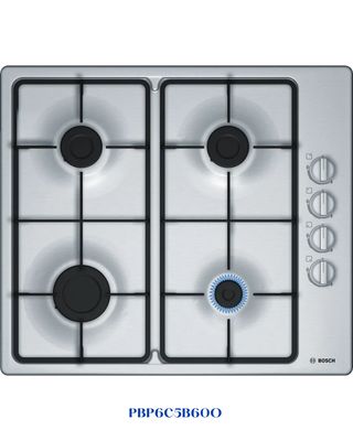 BOSCH BUILT-IN GAS HOB STAINLESS STEEL – 7400W – 60CM