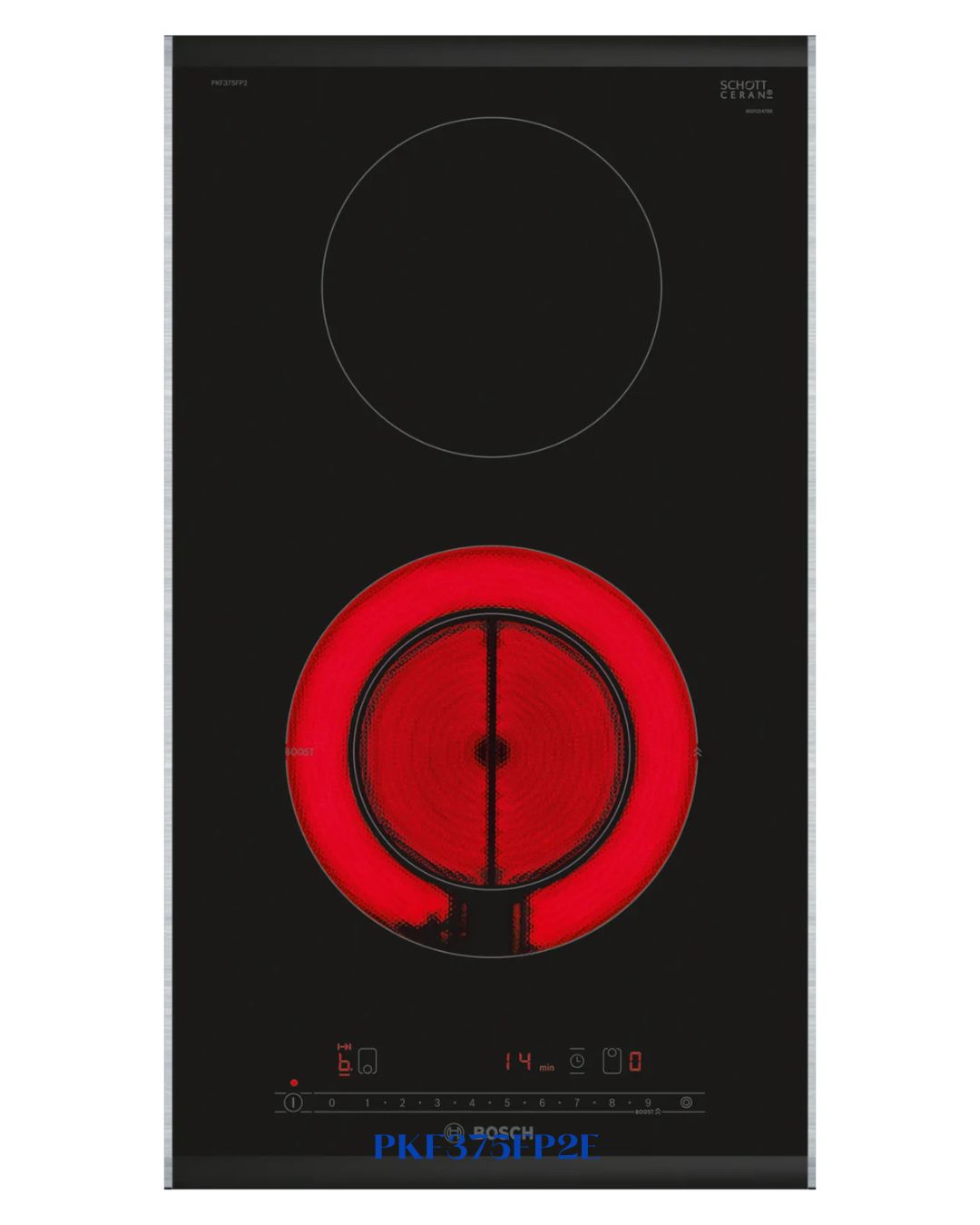 BOSCH SERIES 6 30 CM DOMINO ELECTRIC HOB CERAMIC, 2‑ZONE