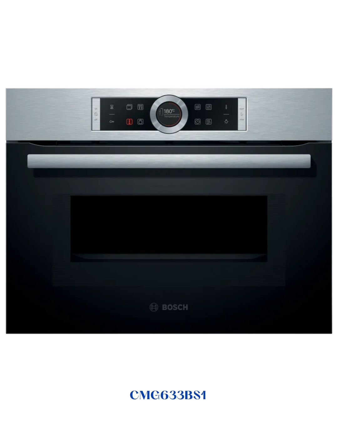 Bosch Series 8 Built-in Compact Oven with Microwave Function 900W 45L