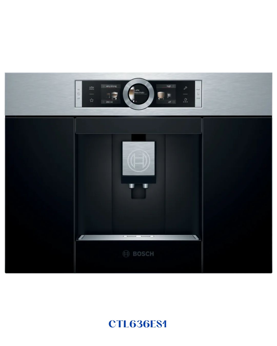 BOSCH SERIES 8 BUILT-IN FULLY AUTOMATIC COFFEE MACHINE 1600W 2.4L