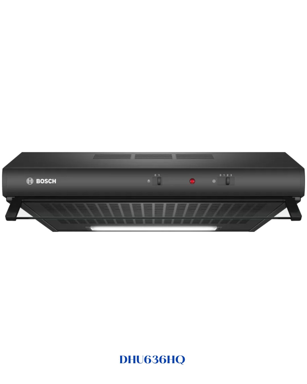 BOSCH BUILT-IN COOKER HOOD 60CM BLACK 252W