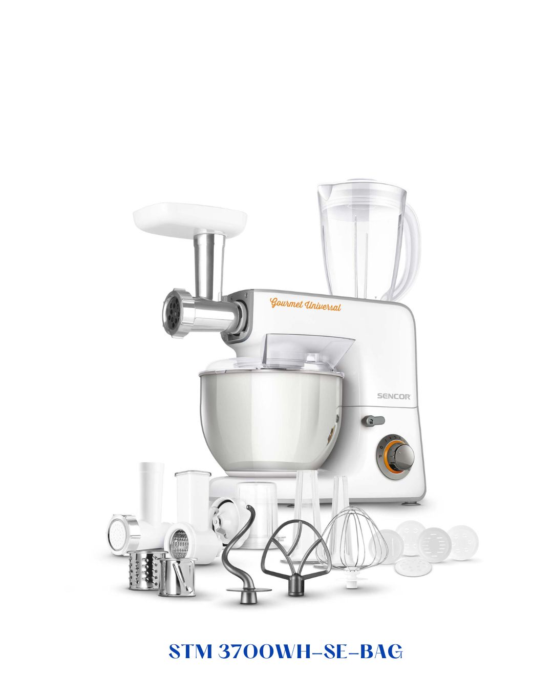 SENCOR STAND MIXER STM 3700WH 1000W 5.5L