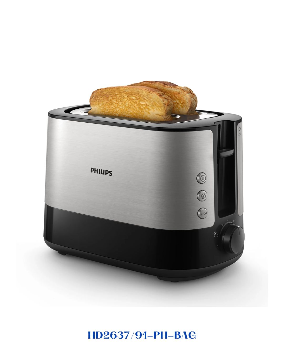 PHILIPS VIVA COLLECTION TOASTER EXTRA-WIDE 1000W