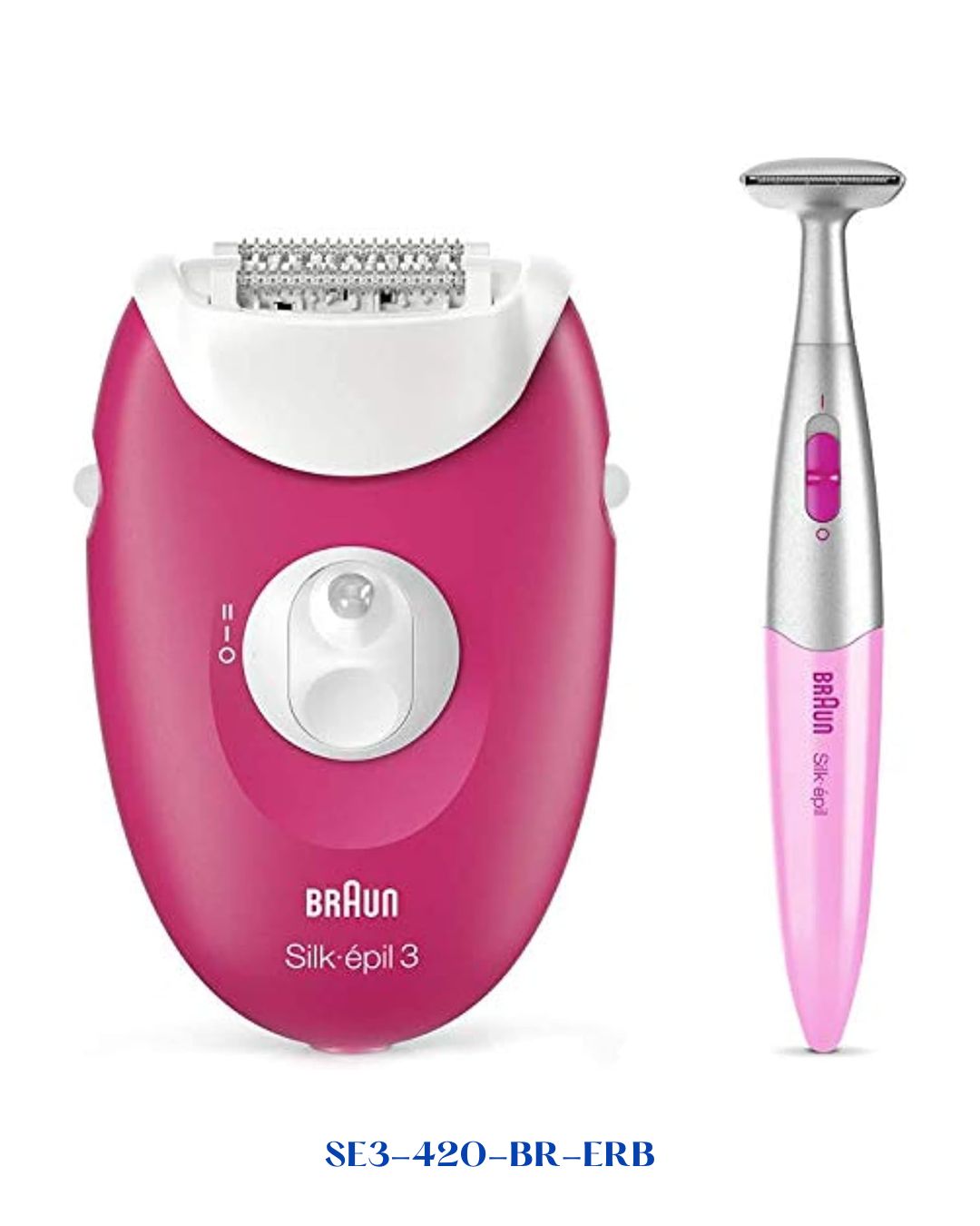 BRAUN SILK-ÉPIL 3 EPILATOR &amp; BIKINI TRIMMER  12V