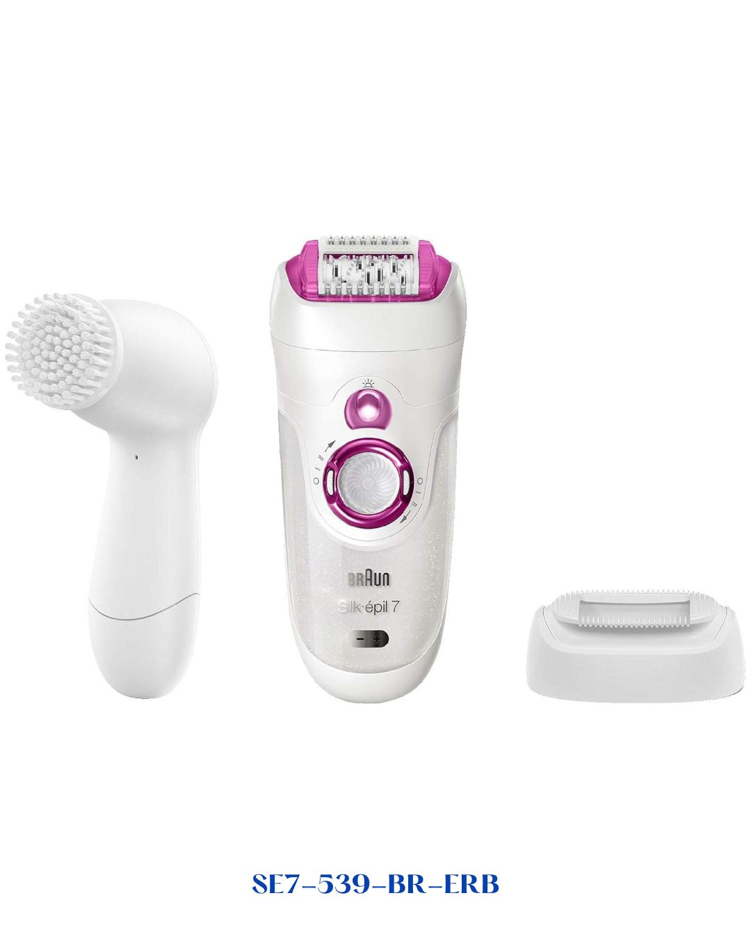 BRAUN SILK EPIL 7 -WET &amp; DRY LEGS, BODY AND FACE EPILATOR AND SHAVER  5W