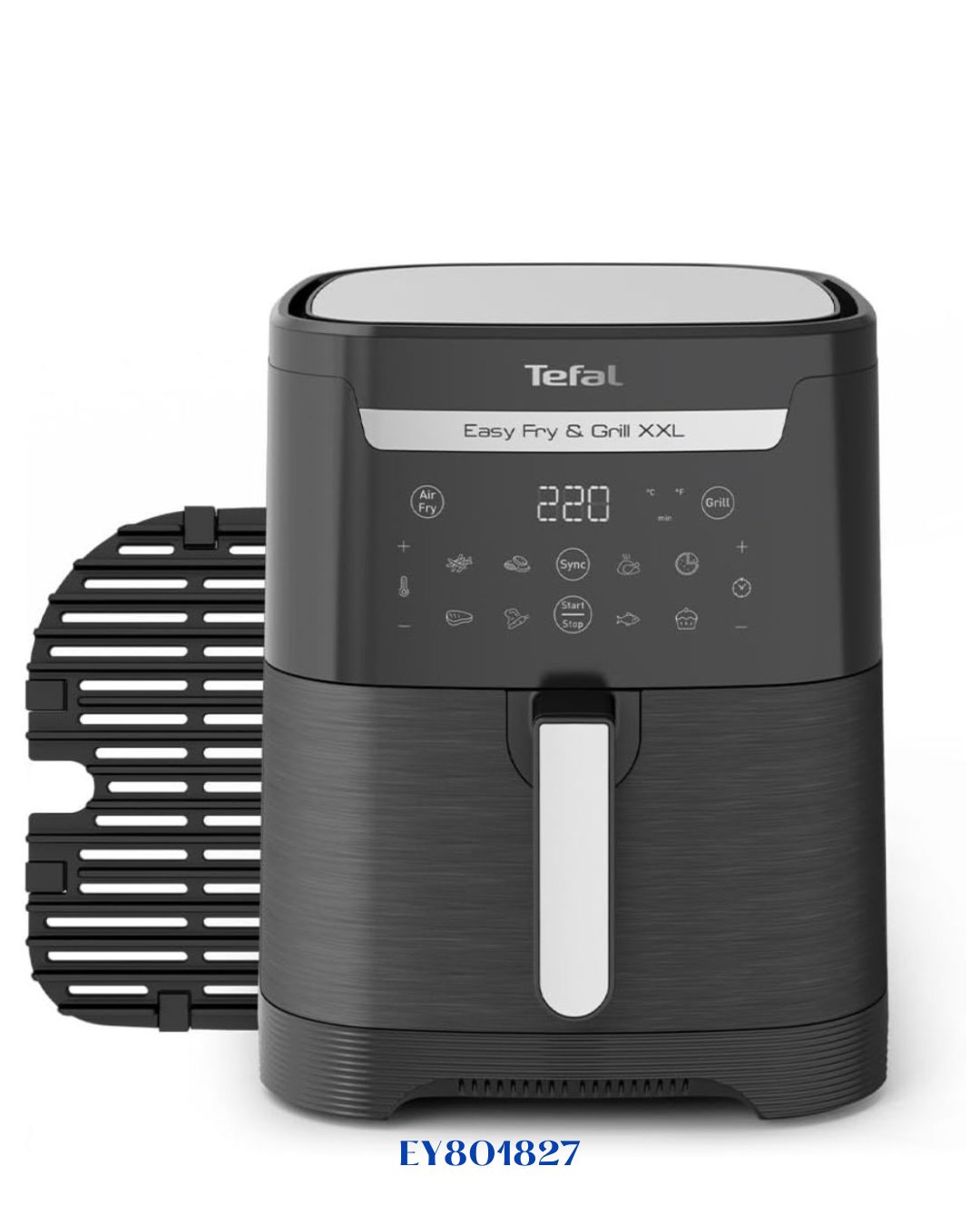 TEFAL EASY FRY &amp; GRILL XXL 2-IN-1 AIR FRYER 6.5L 1830W