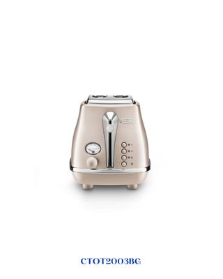 DELONGHI ICONA METALLICS 2‑SLICE TOASTER