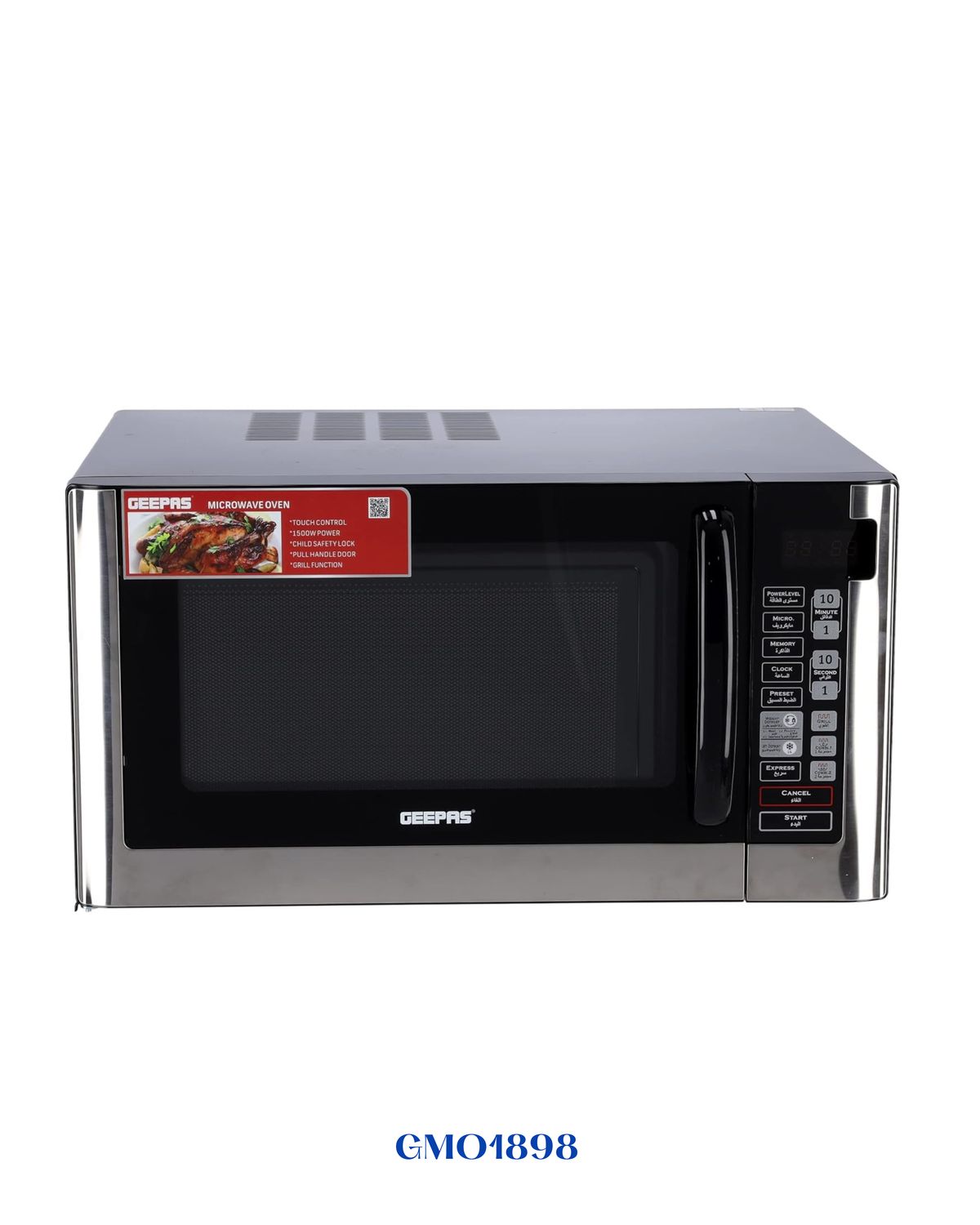 Geepas 1500W 45L Digital Microwave Oven