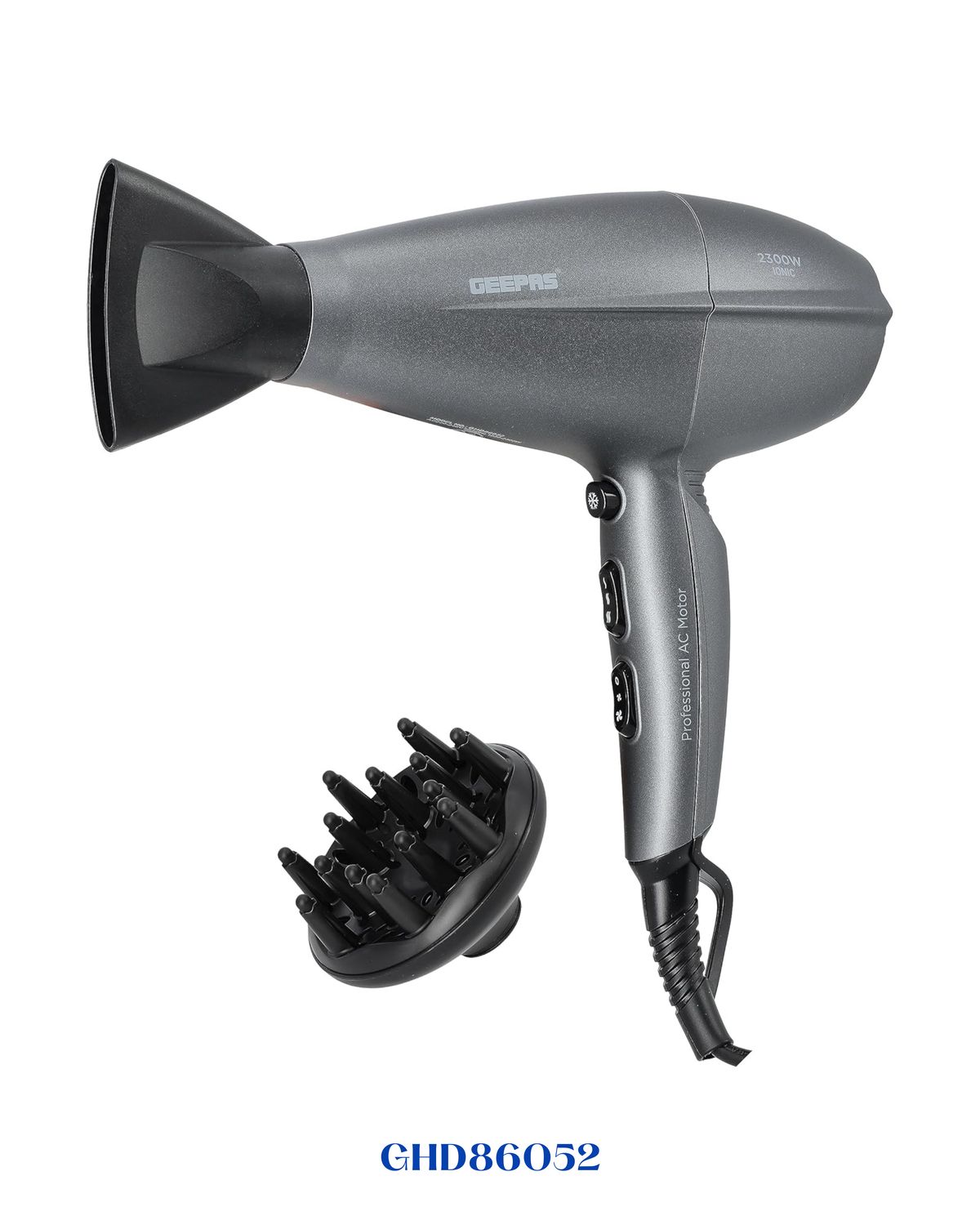 Geepas Hair Dryer Styling Concentrator 2300W