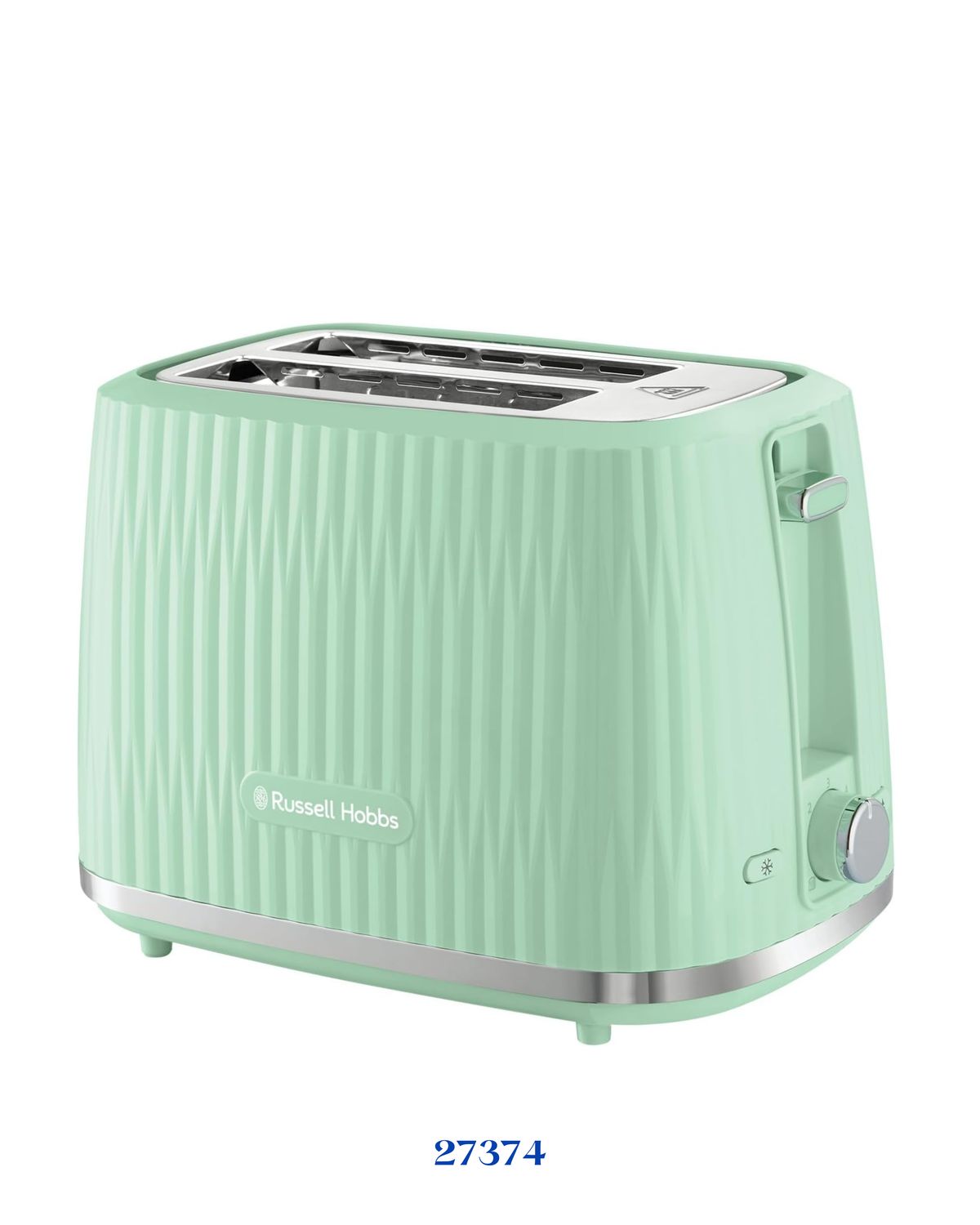 Russell Hobbs Eden 2 Slice Toaster Pistachio 800W