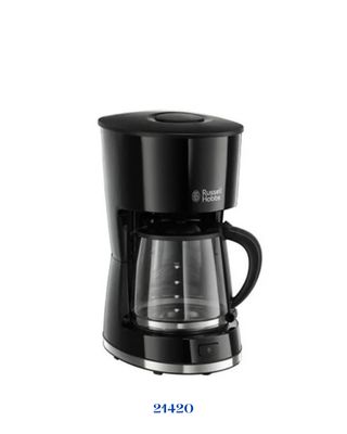 Russell Hobbs Mode Black Coffee Maker 1000W 1.5 L