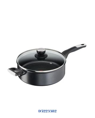 TEFAL RESIST INTENSE SAUTEPAN 26 CM-مقلاة تيفال ٢٦ سم مع غطاء