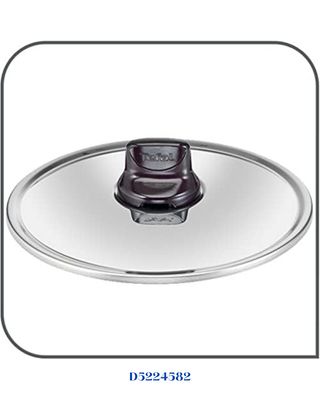 TEFAL RESIST INTENSE STEWPOT  WITH GLASS LID 22CM