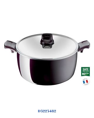 TEFAL RESIST INTENSE STEWPOT 30 CM WITH GLASS LID