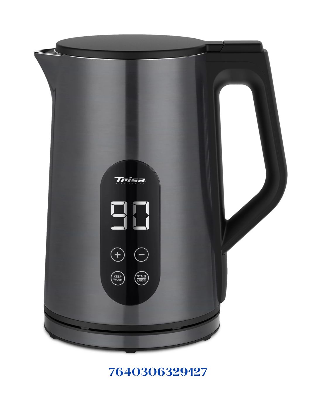 TRISA KETTLE DIGITAL BOIL  ANTHRACITE 1.7L  غلاية ماء