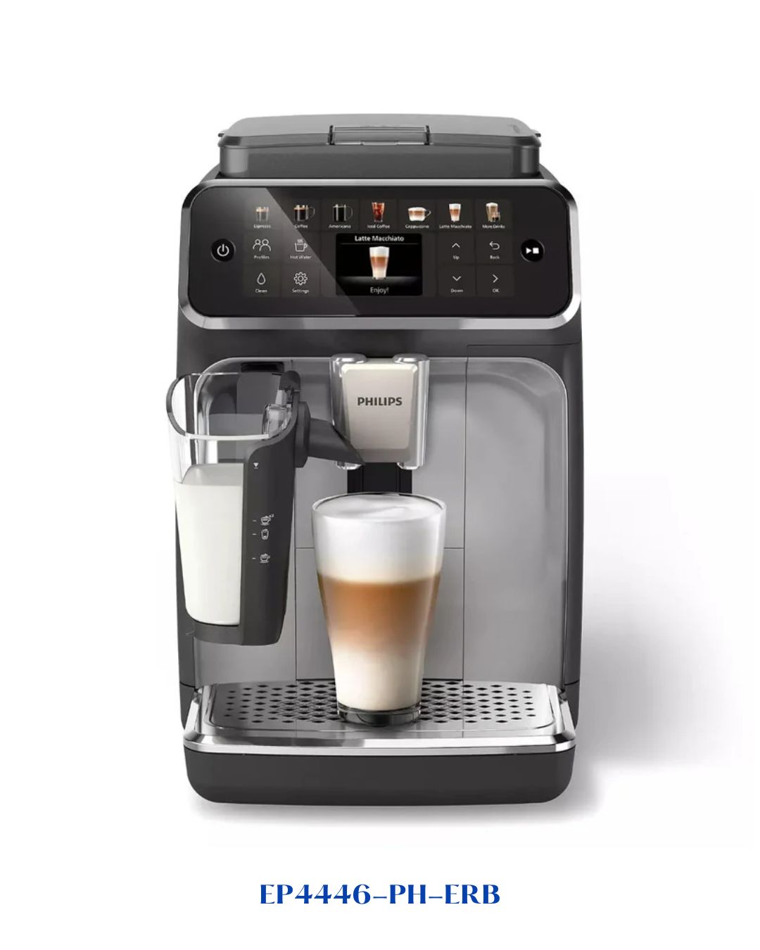 PHILIPS SERIES 4400 FULLY AUTOMATIC ESPRESSO MACHINE LATTEGO