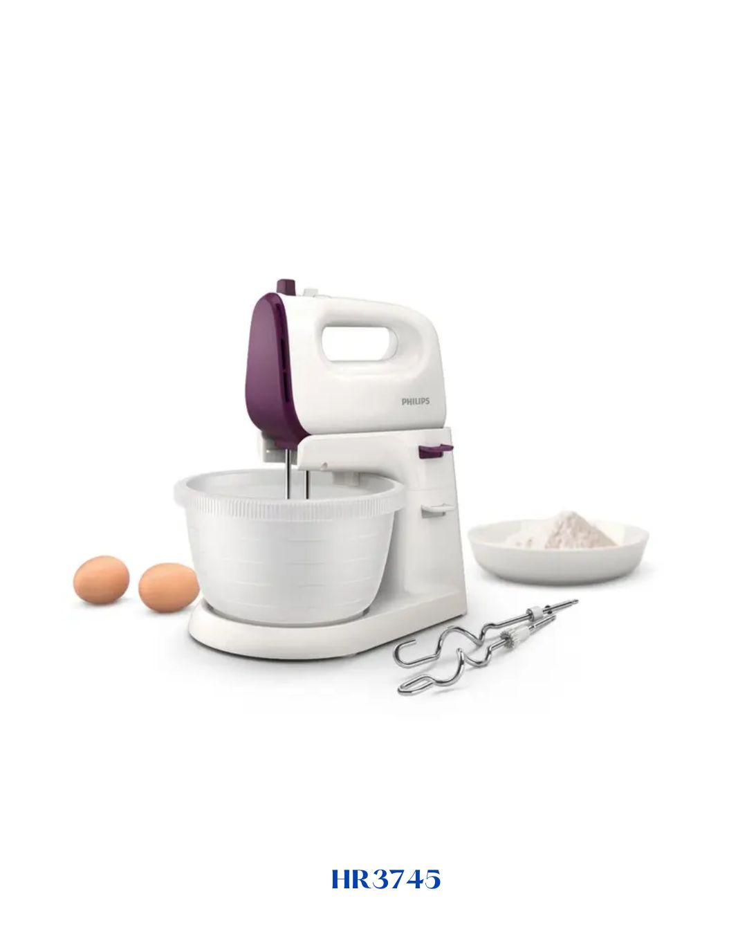PHILIPS VIVA COLLECTION MIXER HR3745/11 – 400W