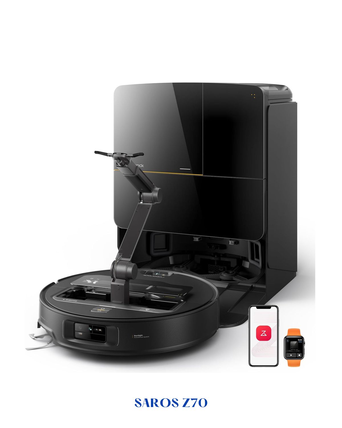 Roborock Saros Z70 Robot Vacuum and Mop