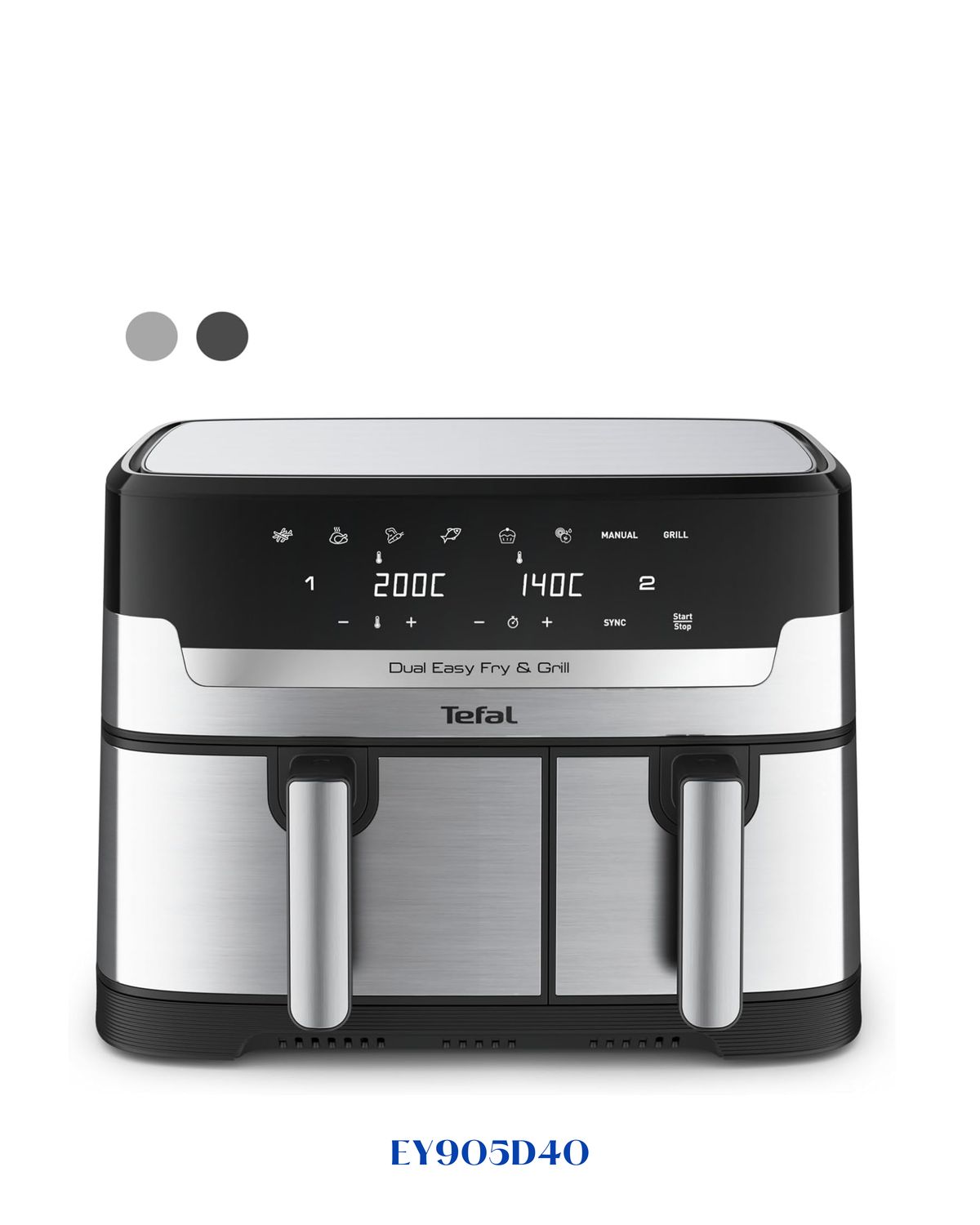 TEFAL DUAL EASY FRY &amp; GRILL 8.3L