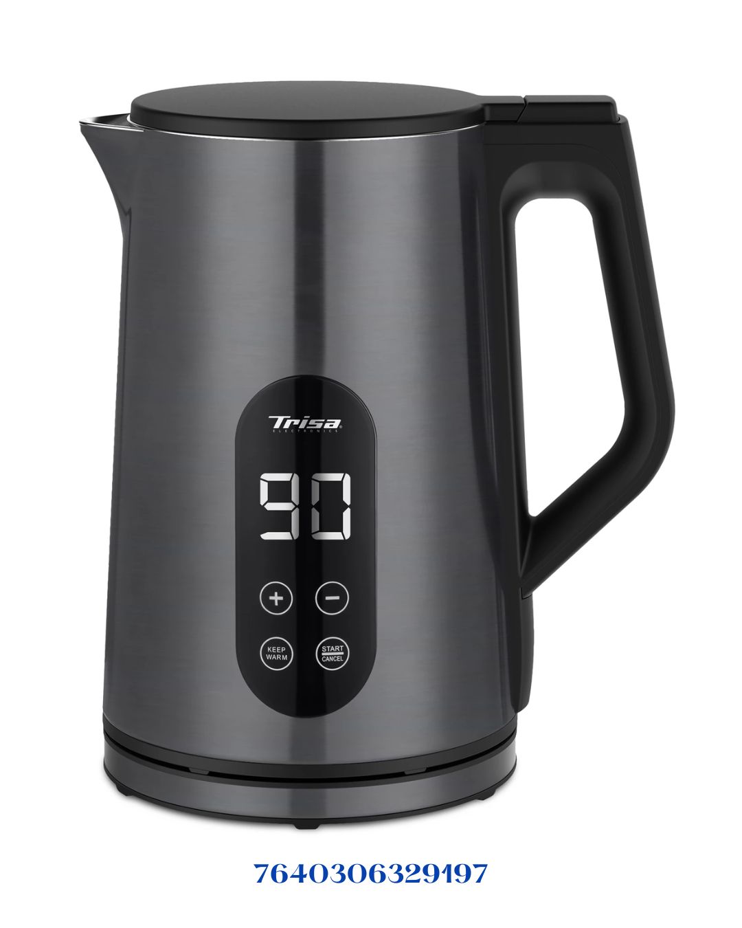 TRISA KETTLE DIGITAL BOIL ANTHRACITE 2200 W 1.7 L