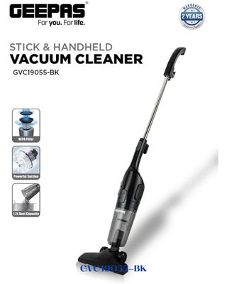 GEEPAS STICK AND HANDHELD VACUUM CLEANER 600W