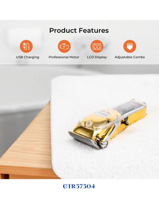 GEEPAS PROFESSIONAL DIGITAL HAIR CLIPPER