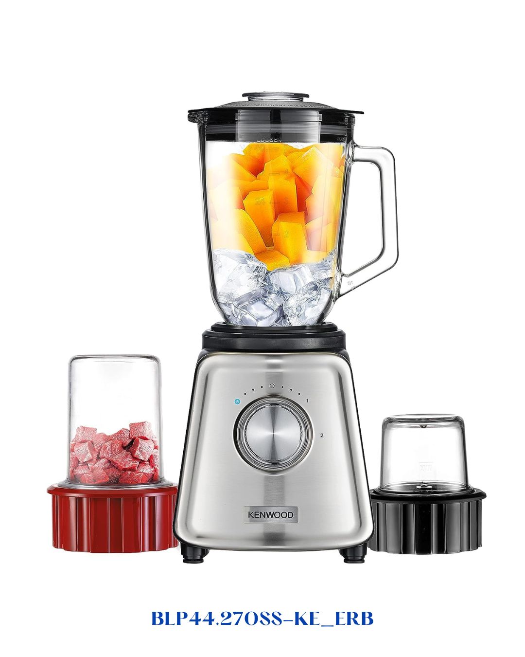 KENWOOD GLASS BLENDER WITH MILL AND CHOPPER  800W