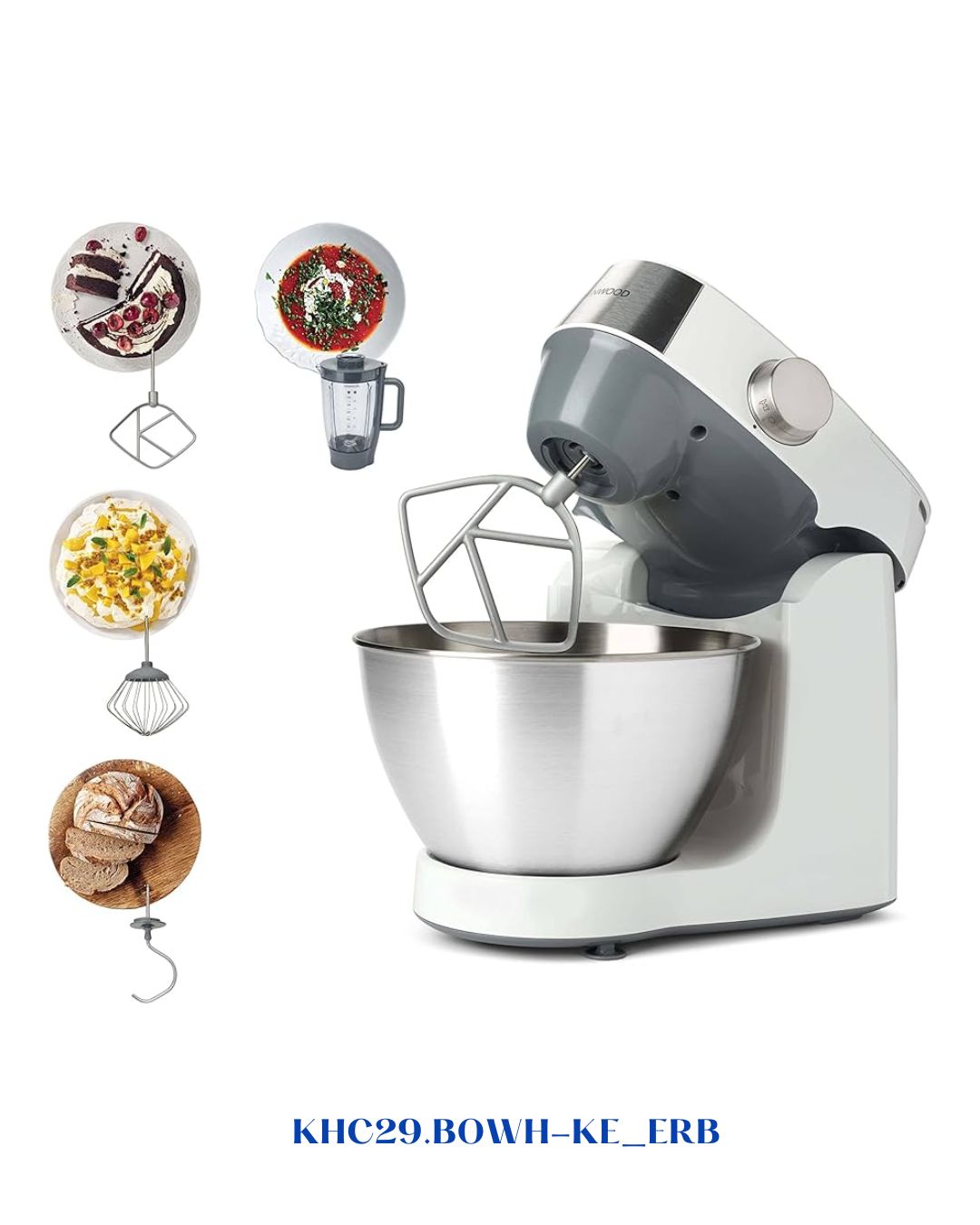 KENWOOD PROSPERO+ STAND MIXER-WHITE 4.3L-1000W
