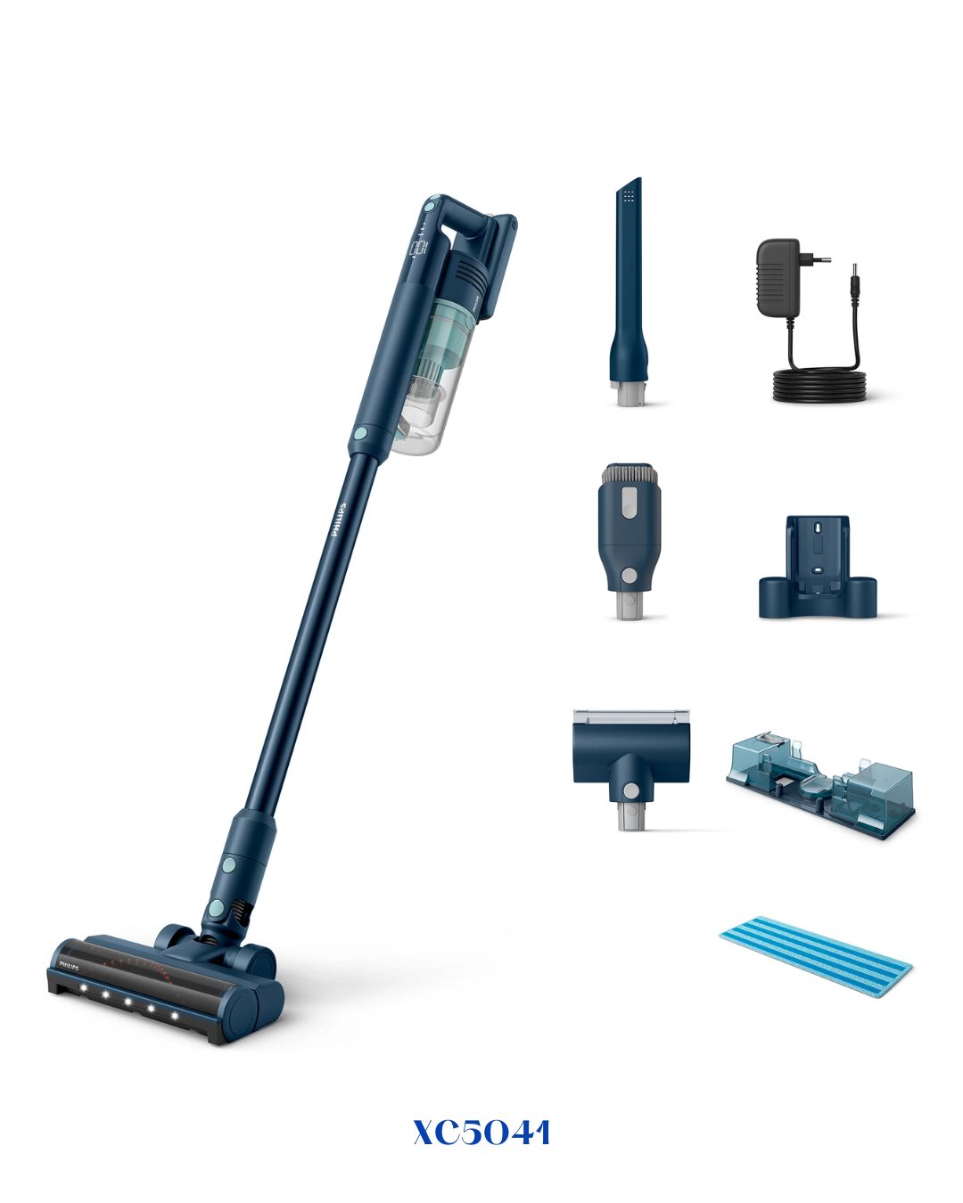 PHILIPS 5000 SERIES CORDLESS VACUUM AQUA