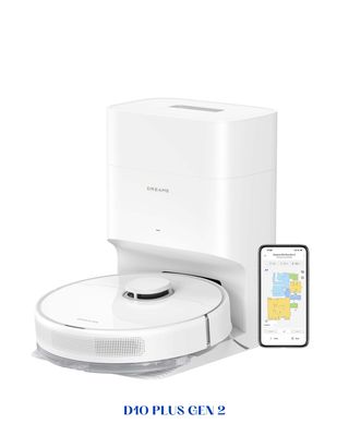 DREAME D10 PLUS GEN 2 ROBOT VACUUM &amp; MOP 6000PA