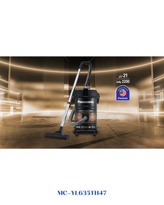PANASONIC TANK VACUUM CLEANER 2200W 21L
