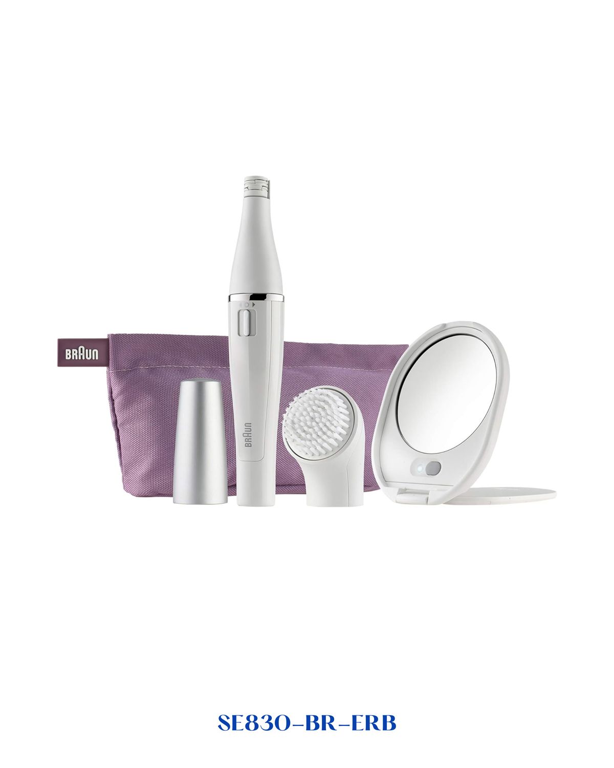 BRAUN FACE FACIAL EPILATOR &amp; CLEANSING BRUSH 7W