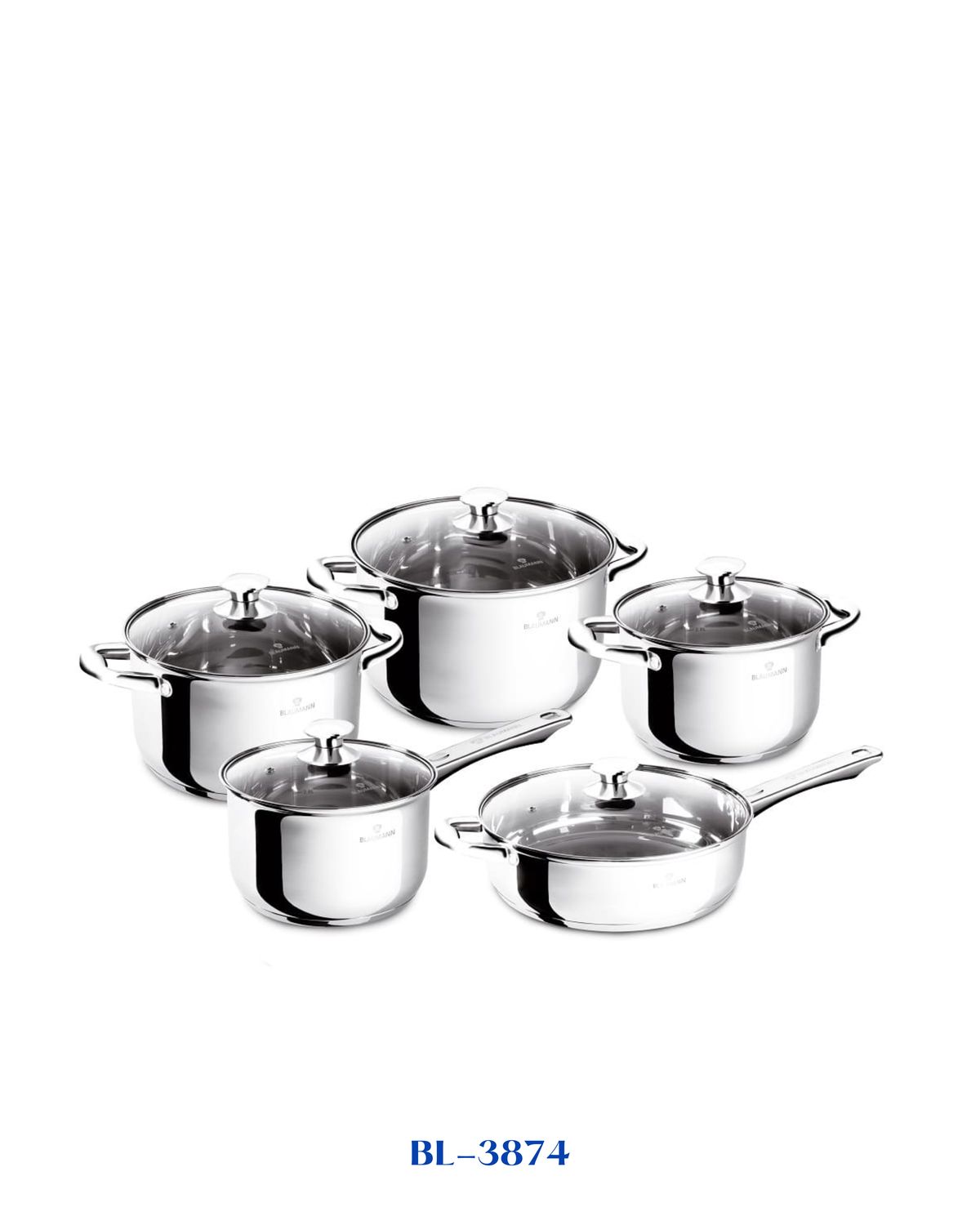 BERLINGER HAUS 10 PCS COOKWARE SET