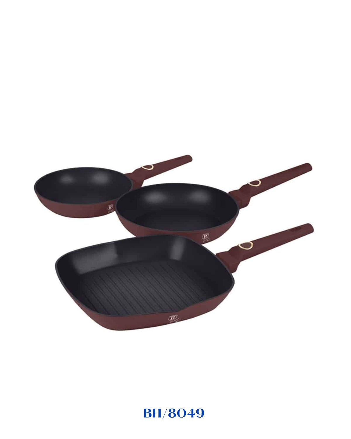 BERLINGER HAUS 3 PCS FRYPAN SET